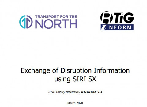 Exchange of Disruption Information using SIRI-SX
