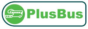 Plus Bus Logo in Green